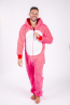 Vorschau - Onesie Teddy – Einhorn pink