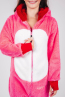 Vorschau - Onesie Teddy – Einhorn pink