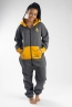 Vorschau - Onesie – grau golden