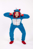 Vorschau - Onesie Teddy – Einhorn blau