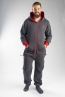 Vorschau - Onesie – grau rot