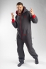 Vorschau - Onesie – grau rot