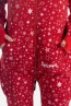 Vorschau - Onesie – Sterne rot