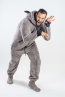 Vorschau - Onesie Teddy – Wolf