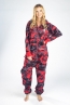 Vorschau - Onesie – Camo rot