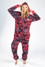 Vorschau - Onesie – Camo rot