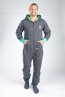 Vorschau - Onesie – grey mint