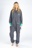 Vorschau - Onesie – grey mint