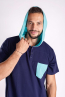 Vorschau - Herren-Nachthemd – navy mint