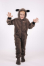 Vorschau - Kinder-Onesie Teddy – Wolf