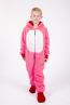 Vorschau - Kinder-Onesie Teddy – Einhorn pink