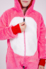 Vorschau - Kinder-Onesie Teddy – Einhorn pink