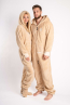 Vorschau - Onesie Teddy – dusty beige