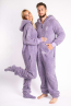 Vorschau - Onesie Teddy – dusty lilac