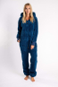 Vorschau - Onesie Teddy – dusty blue