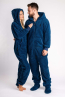 Vorschau - Onesie Teddy – dusty blue