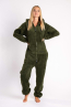 Vorschau - Onesie Teddy – dusty green