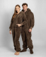 Vorschau - Onesie Teddy – dusty taupe