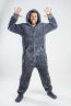 Vorschau - Onesie Teddy – grau