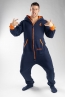 Vorschau - Onesie – navy orange