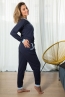 Vorschau - Damen-Schlafoverall – navy