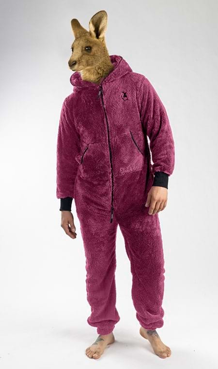 Onesie Teddy – wine