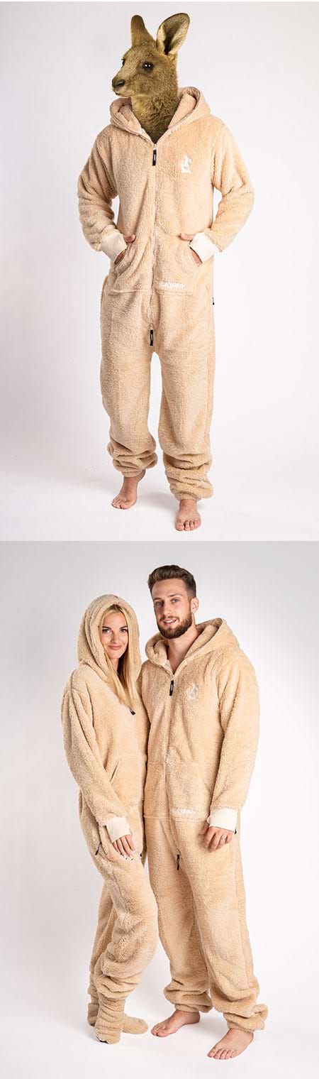 Onesie Teddy – dusty beige