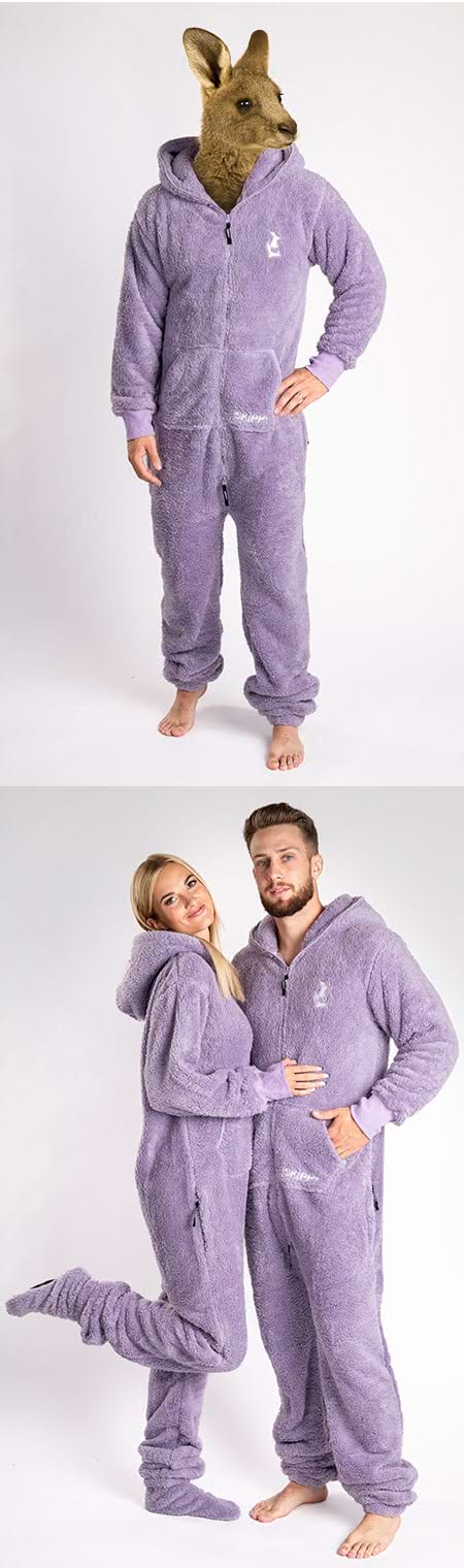 Onesie Teddy – dusty lilac