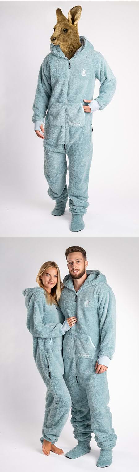 Onesie Teddy – dusty mint