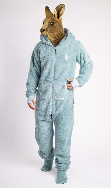 Onesie Teddy – dusty mint