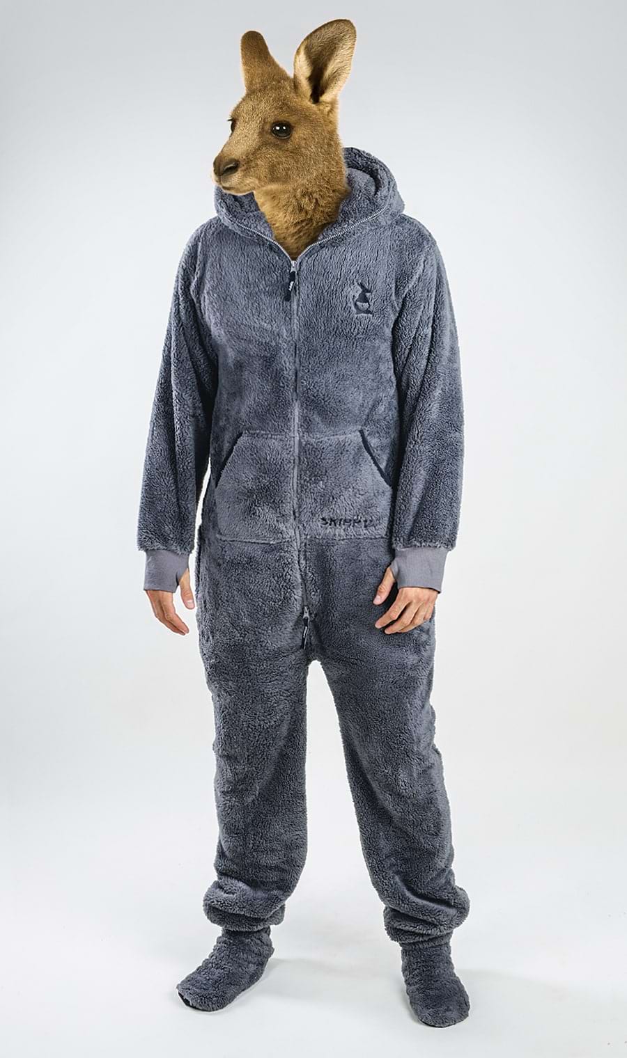 Onesie Teddy – grau