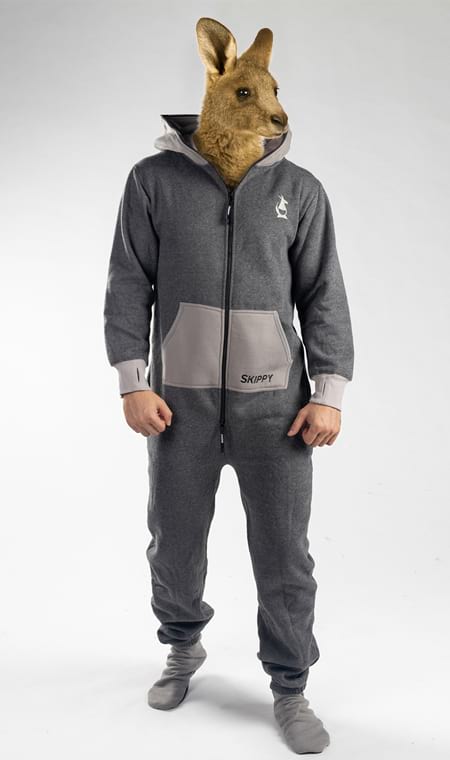 Onesie – grau silver