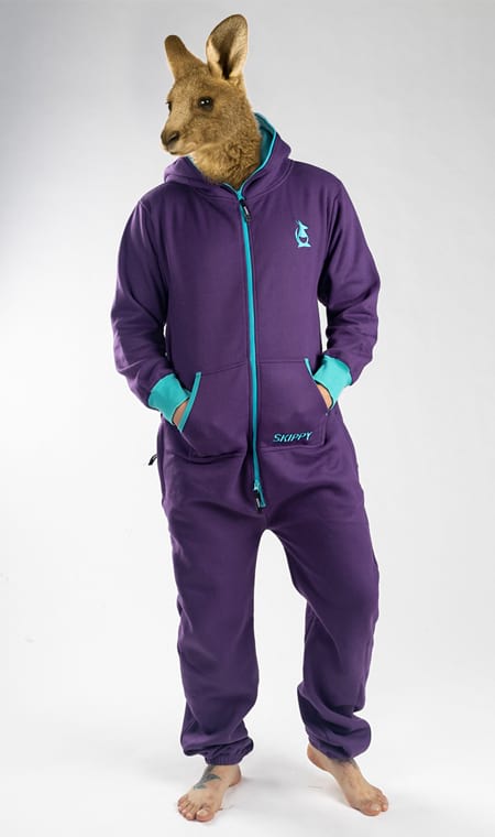 Onesie – purple mint